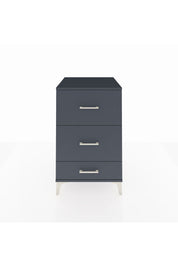 Kronos Komodin 3 Çekmeceli 60x59x96 Antrasit-Antrasit