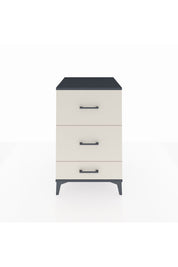 Kronos Komodin 3 Çekmeceli 60x59x96 Antrasit-Aytaşı