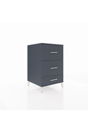 Kronos Komodin 3 Çekmeceli 60x59x96 Antrasit-Antrasit