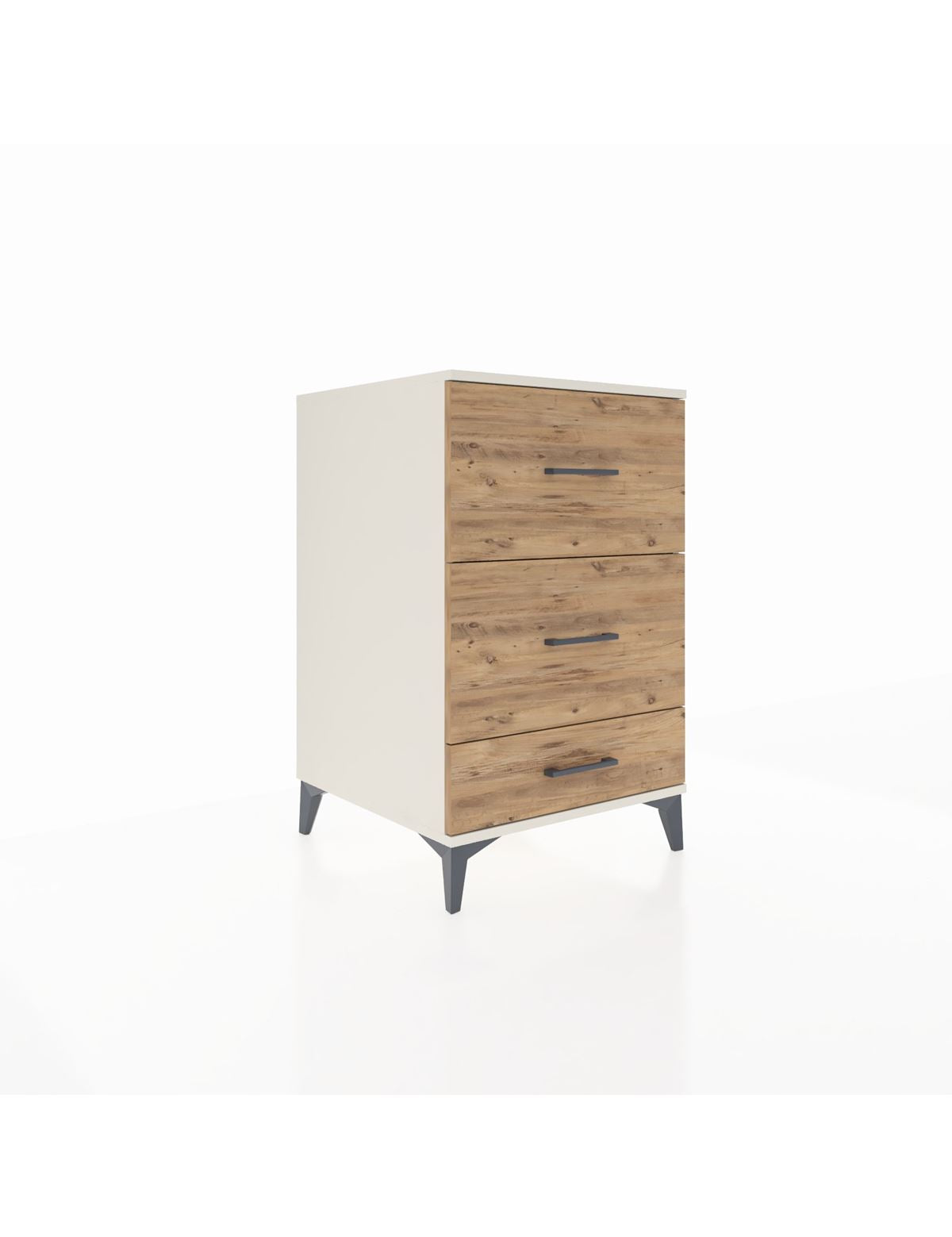 Kronos Komodin 3 Çekmeceli 60x59x96 Aytaşı-Çam