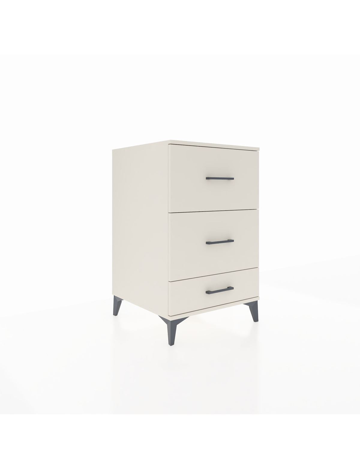 Kronos Komodin 3 Çekmeceli 60x59x96 Aytaşı-Aytaşı