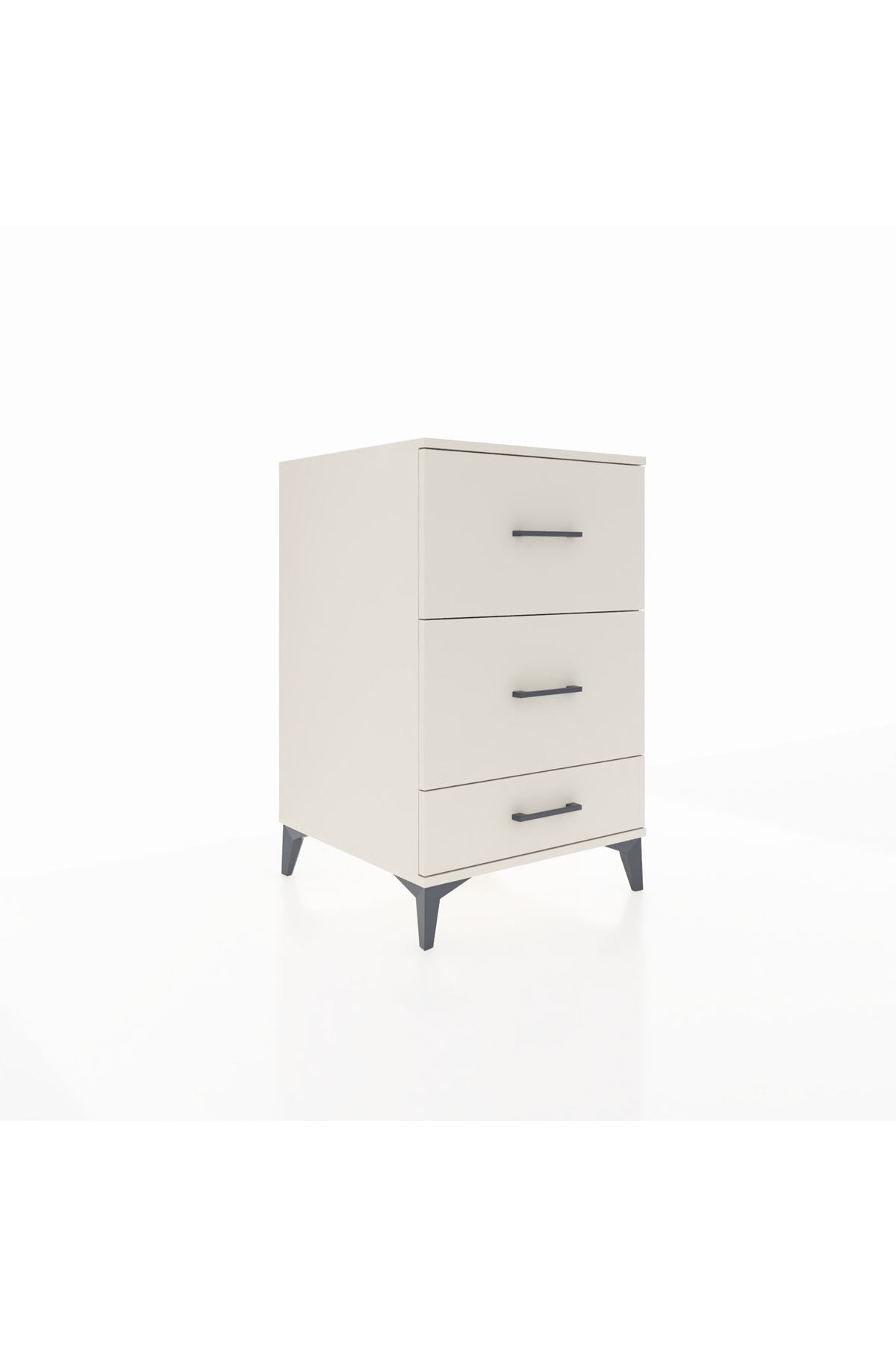 Kronos Komodin 3 Çekmeceli 60x59x96 Aytaşı-Aytaşı