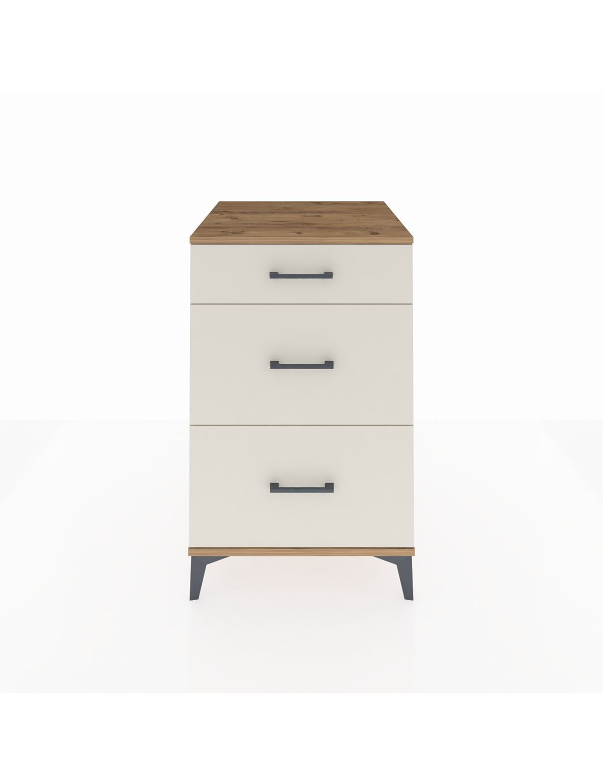 Kronos Komodin 3 Çekmeceli 60x59x96 Çam-Aytaşı