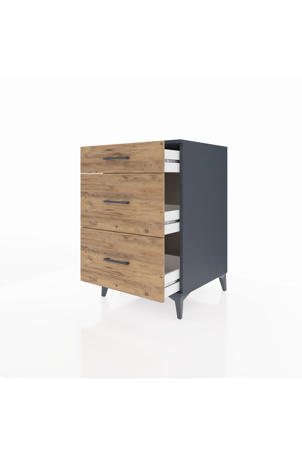 Kronos Komodin 3 Çekmeceli 60x59x96 - S80M011V6C