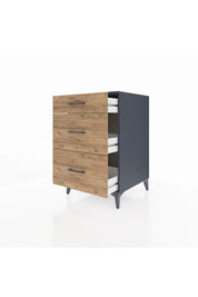 Kronos Komodin 3 Çekmeceli 60x59x96 - S80M011V6C