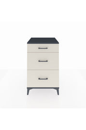 Kronos Komodin 3 Çekmeceli 60x59x96 Antrasit-Aytaşı