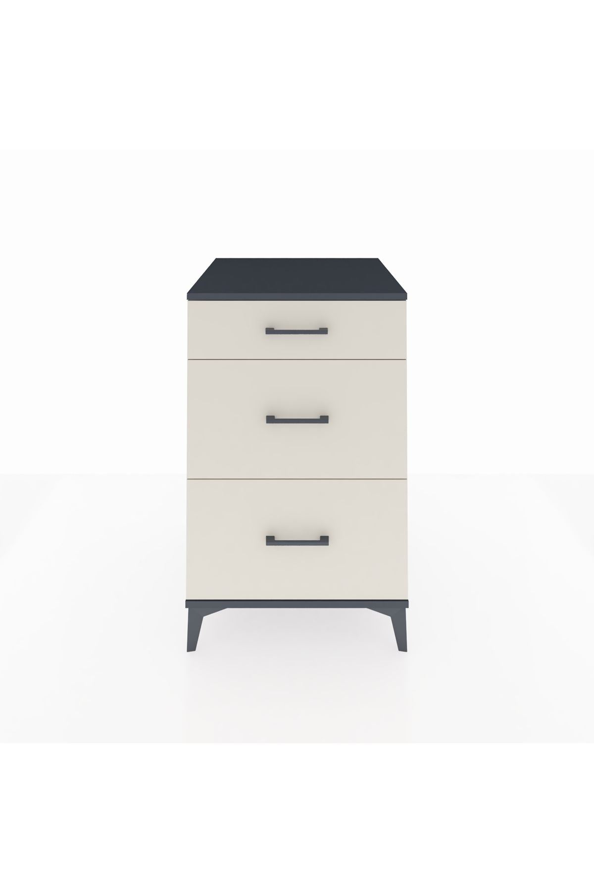 Kronos Komodin 3 Çekmeceli 60x59x96 - S80M011V4C