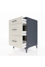 Kronos Komodin 3 Çekmeceli 60x59x96 - S80M011V4C