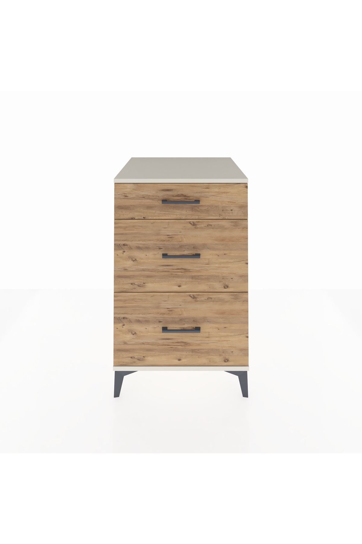 Kronos Komodin 3 Çekmeceli 60x59x96 - S80M011V3C