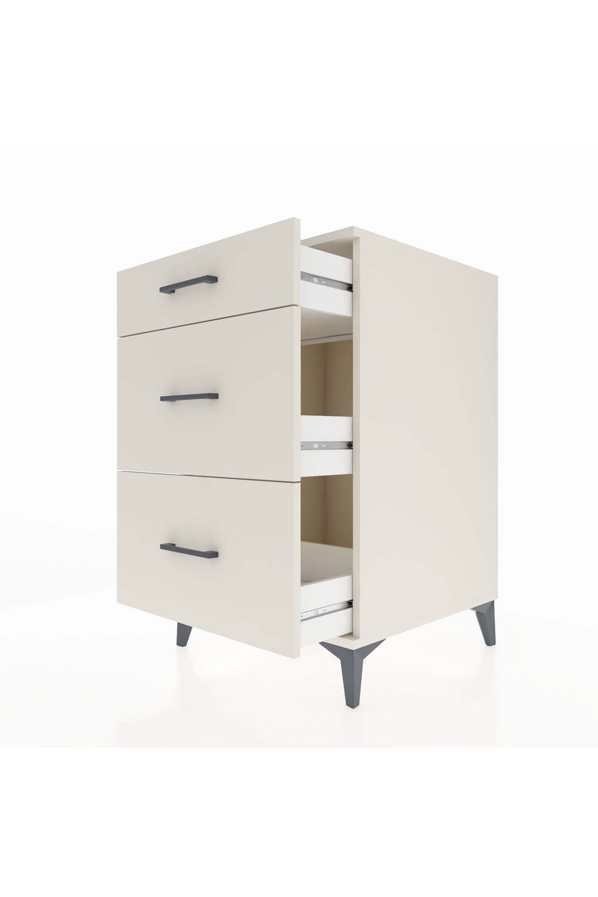 Kronos Komodin 3 Çekmeceli 60x59x96 - S80M011V1C