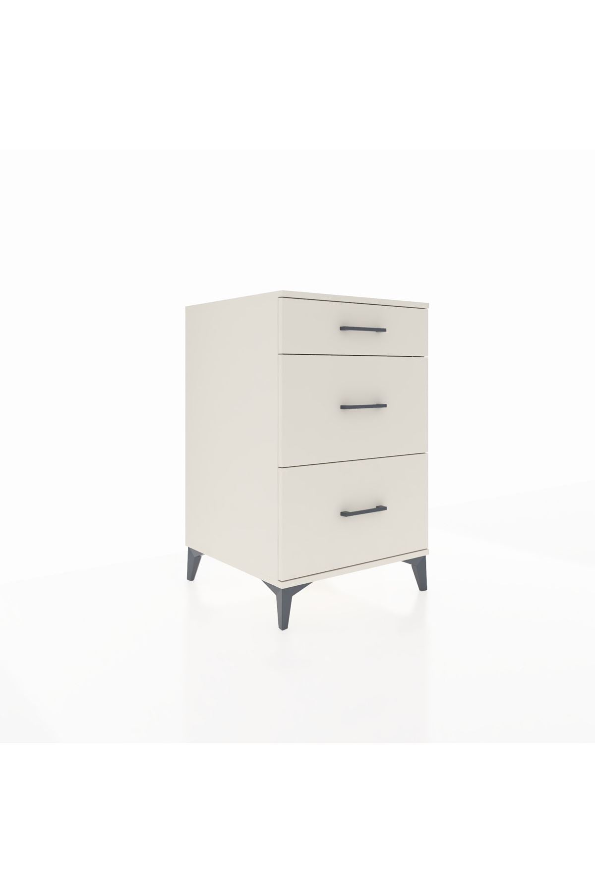 Kronos Komodin 3 Çekmeceli 60x59x96 Aytaşı-Aytaşı