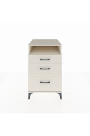Kronos Komodin Tek Raflı 3 Çekmeceli 60x59x96 Aytaşı-Aytaşı