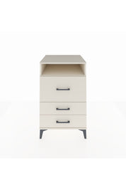 Kronos Komodin Tek Raflı 3 Çekmeceli 60x59x96 Aytaşı-Aytaşı
