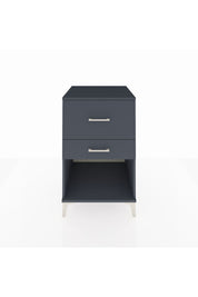 Kronos Komodin 2 Çekmeceli 60x59x96 Antrasit-Antrasit