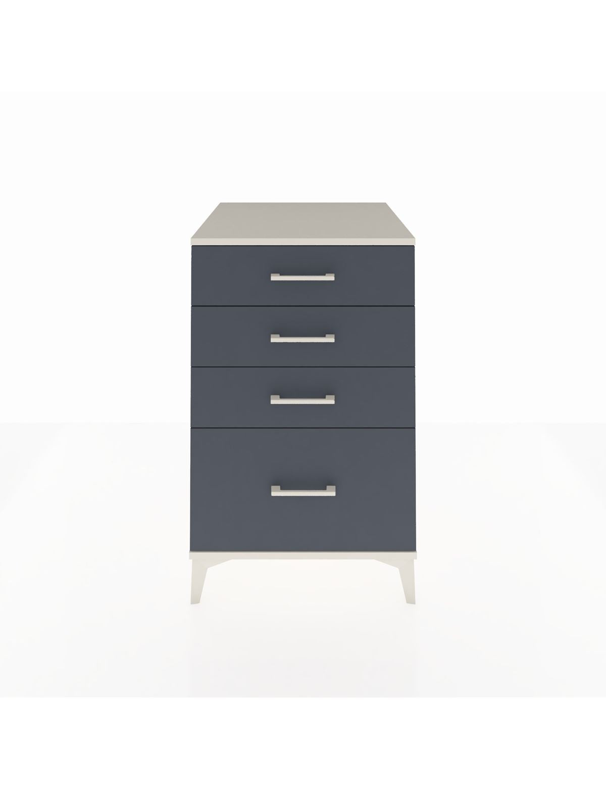 Kronos Komodin 4 Çekmeceli 60x59x96 Aytaşı-Antrasit