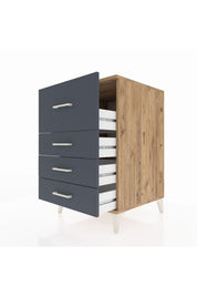 Kronos Komodin 4 Çekmeceli 60x59x96 - S80M006V8C