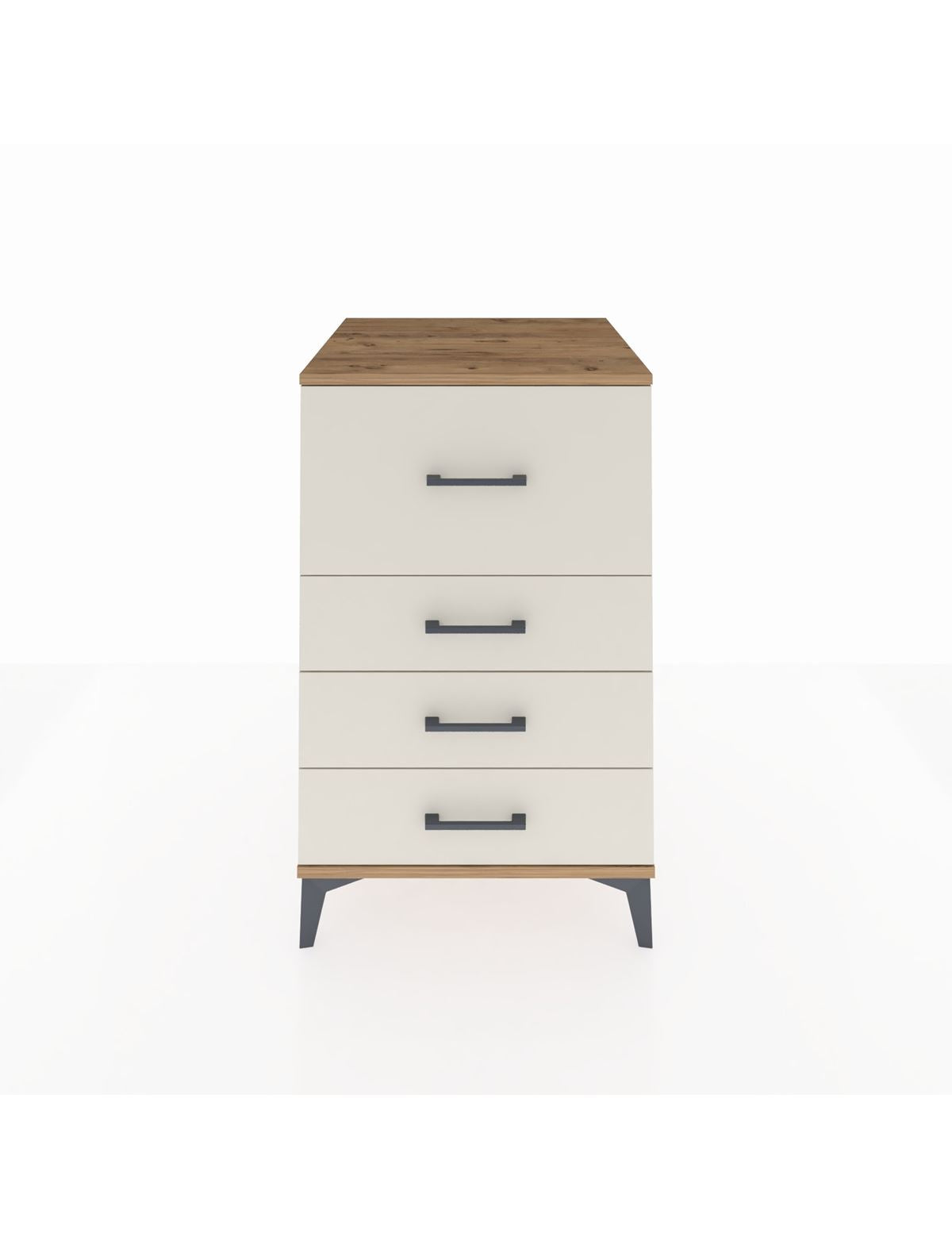 Kronos Komodin 4 Çekmeceli 60x59x96 Çam-Aytaşı