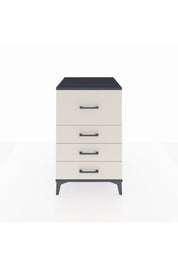 Kronos Komodin 4 Çekmeceli 60x59x96 Antrasit-Aytaşı