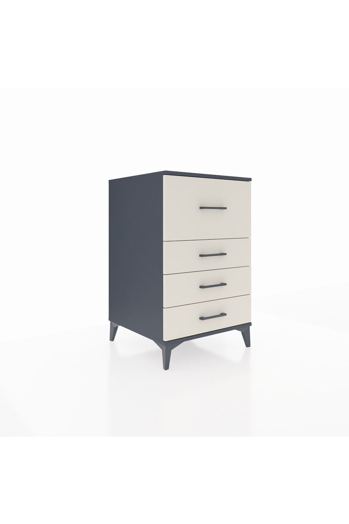 Kronos Komodin 4 Çekmeceli 60x59x96 - S80M006V4C