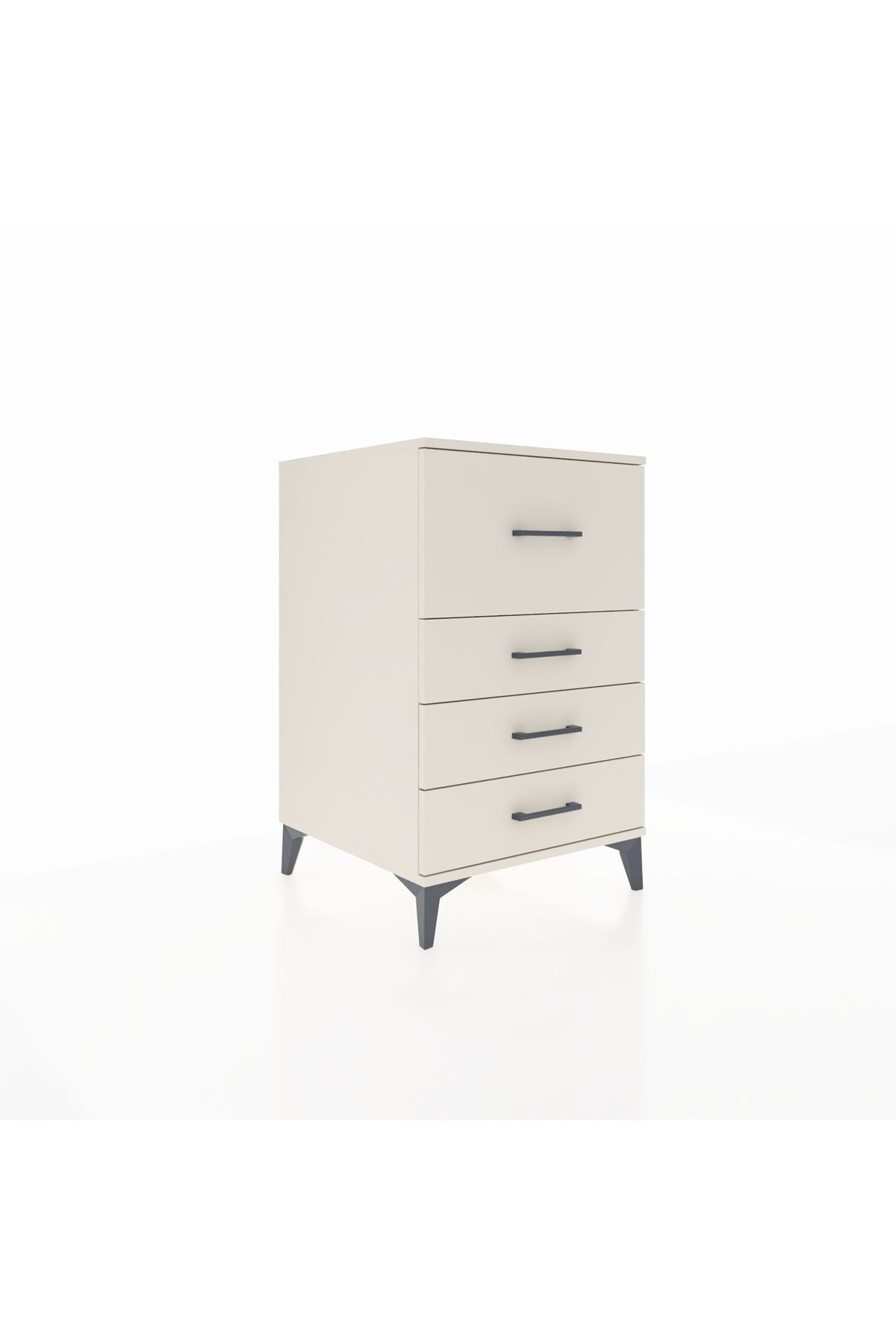 Kronos Komodin 4 Çekmeceli 60x59x96 Aytaşı-Aytaşı