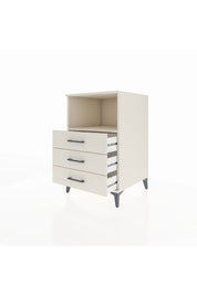 Kronos Komodin Tek Raflı 3 Çekmeceli 60x59x96 Aytaşı-Aytaşı