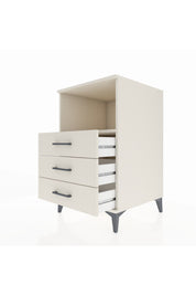 Kronos Komodin Tek Raflı 3 Çekmeceli 60x59x96 Aytaşı-Aytaşı