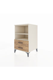 Kronos Komodin 2 Raflı 2 Çekmeceli 60x59x96 Aytaşı-Çam