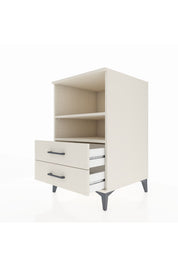 Kronos Komodin 2 Raflı 2 Çekmeceli 60x59x96 Aytaşı-Aytaşı