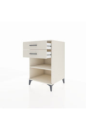 Kronos Komodin Tek Raflı 2 Çekmeceli 60x59x96 Aytaşı-Aytaşı