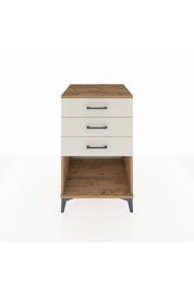Kronos Komodin 3 Çekmeceli 60x59x96 Çam-Aytaşı