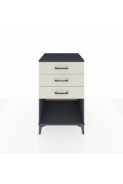 Kronos Komodin 3 Çekmeceli 60x59x96 Antrasit-Aytaşı