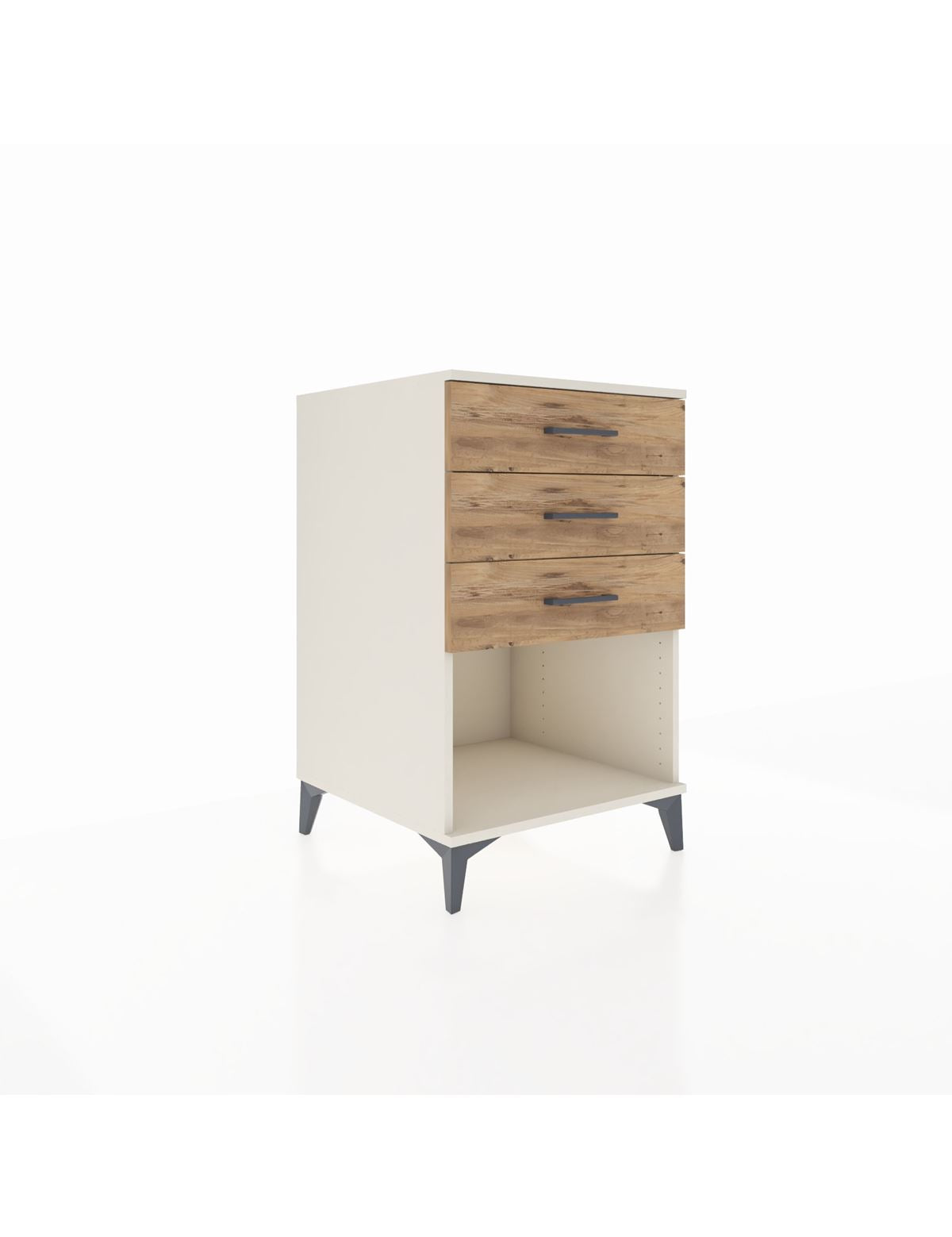 Kronos Komodin 3 Çekmeceli 60x59x96 Aytaşı-Çam