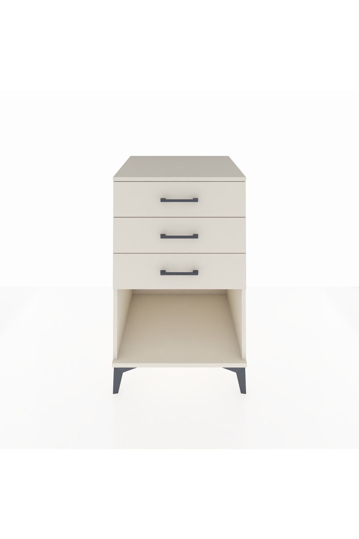 Kronos Komodin 3 Çekmeceli 60x59x96 Aytaşı-Aytaşı