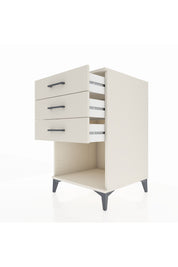 Kronos Komodin 3 Çekmeceli 60x59x96 Aytaşı-Aytaşı
