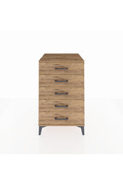 Kronos Komodin 5 Çekmeceli 60x59x96 Çam-Çam