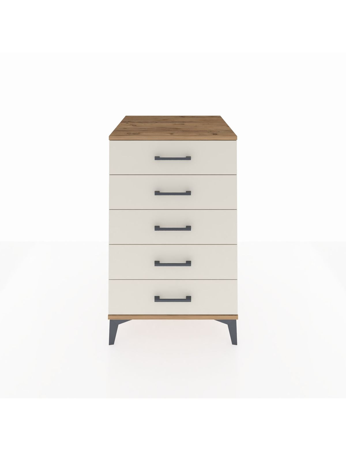 Kronos Komodin 5 Çekmeceli 60x59x96 Çam-Aytaşı