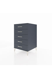 Kronos Komodin 5 Çekmeceli 60x59x96 Antrasit-Antrasit