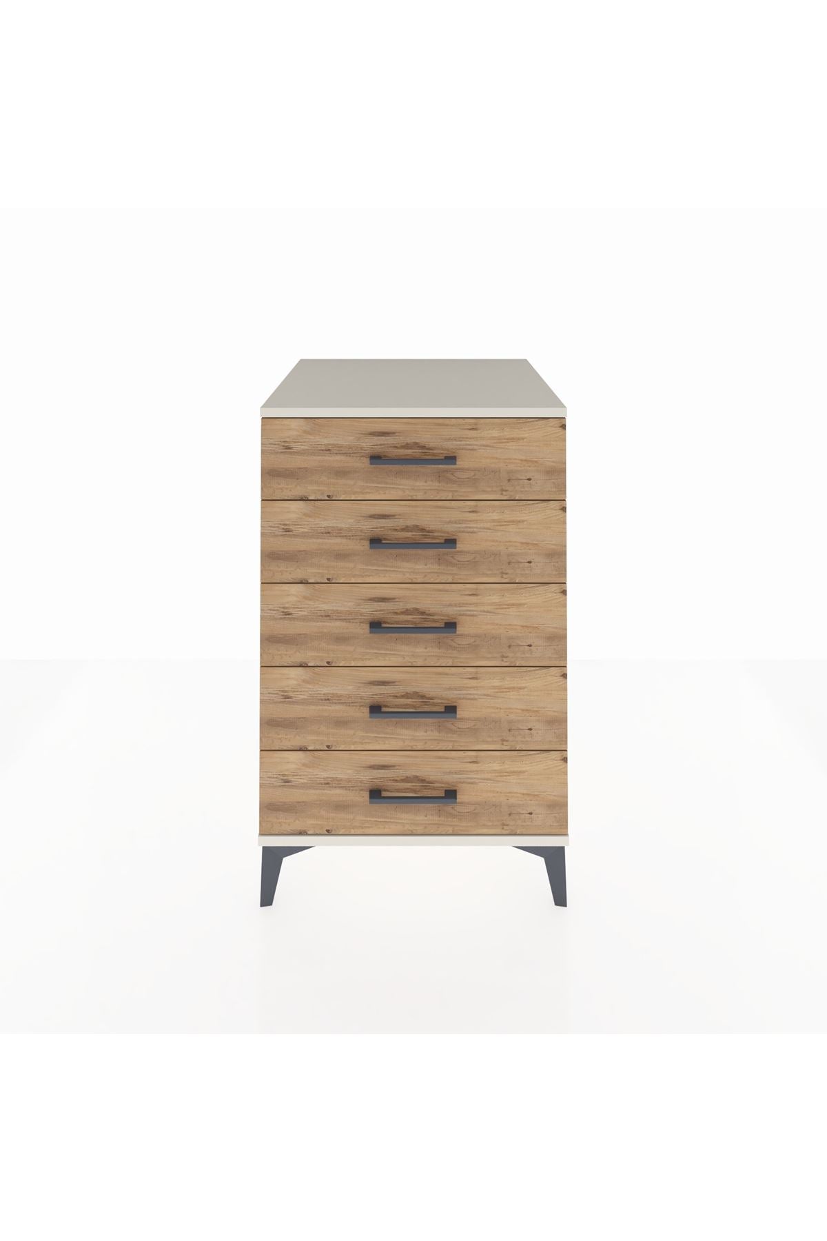 Kronos Komodin 5 Çekmeceli 60x59x96 Aytaşı-Çam