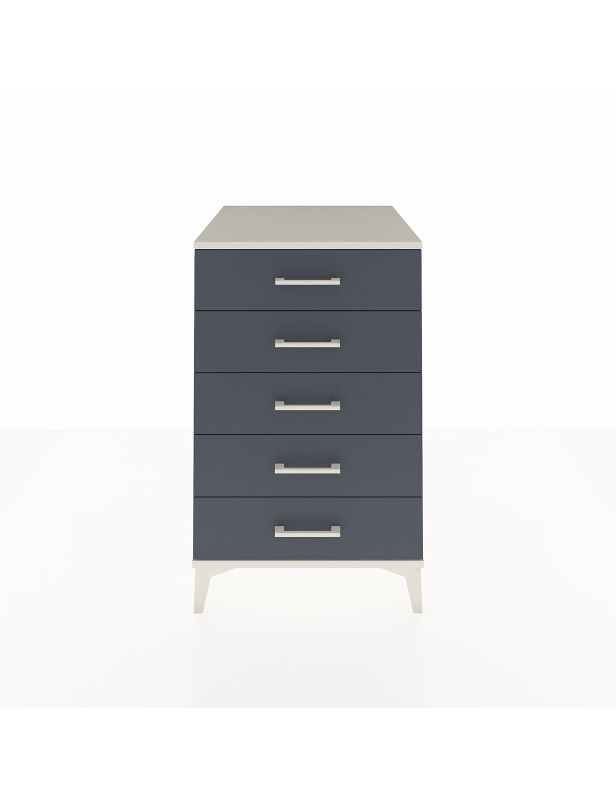 Kronos Komodin 5 Çekmeceli 60x59x96 Aytaşı-Antrasit