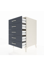 Kronos Komodin 5 Çekmeceli 60x59x96 Aytaşı-Antrasit