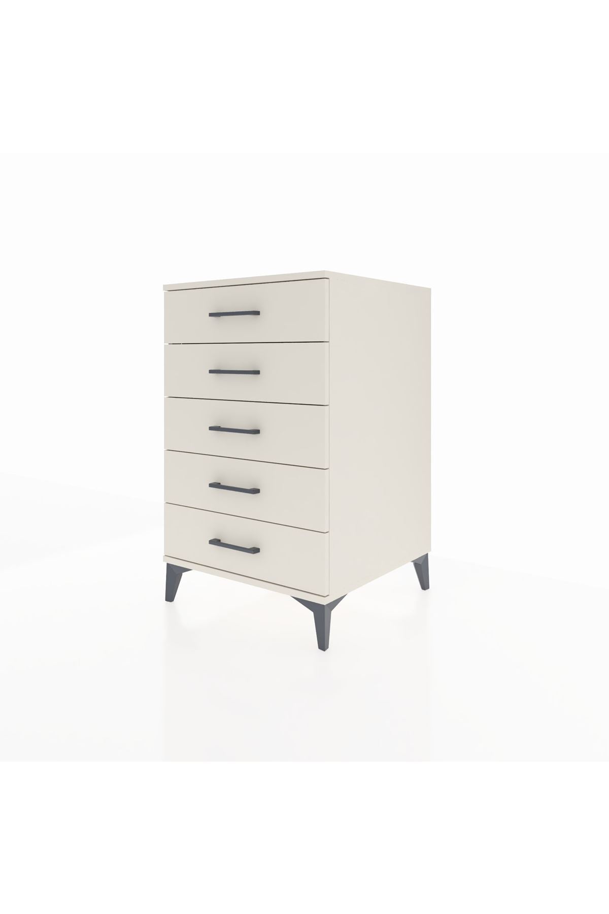 Kronos Komodin 5 Çekmeceli 60x59x96 Aytaşı-Aytaşı