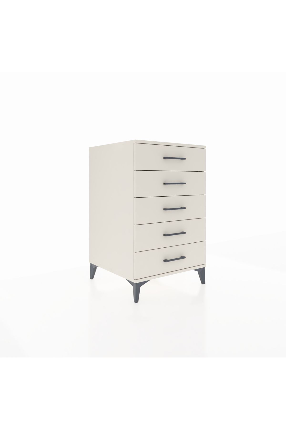 Kronos Komodin 5 Çekmeceli 60x59x96 Aytaşı-Aytaşı