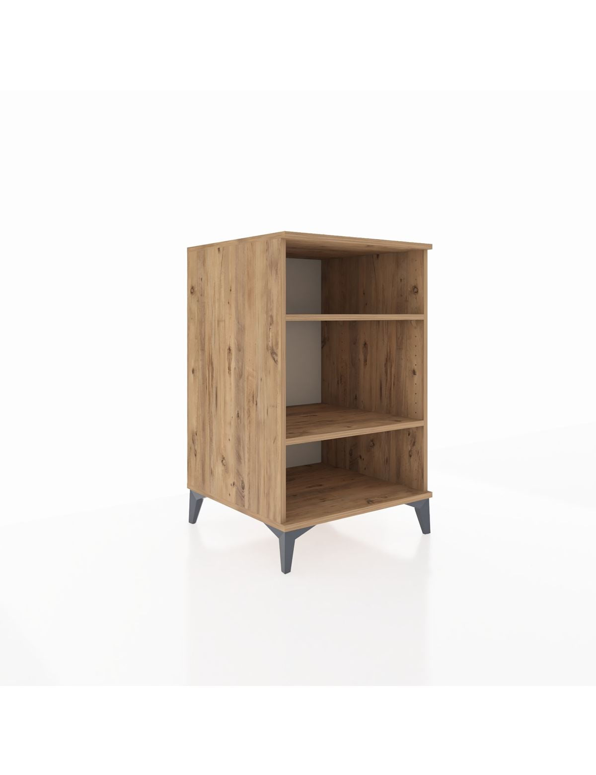 Kronos Komodin 2 Raflı 60x59x96 Çam-Çam