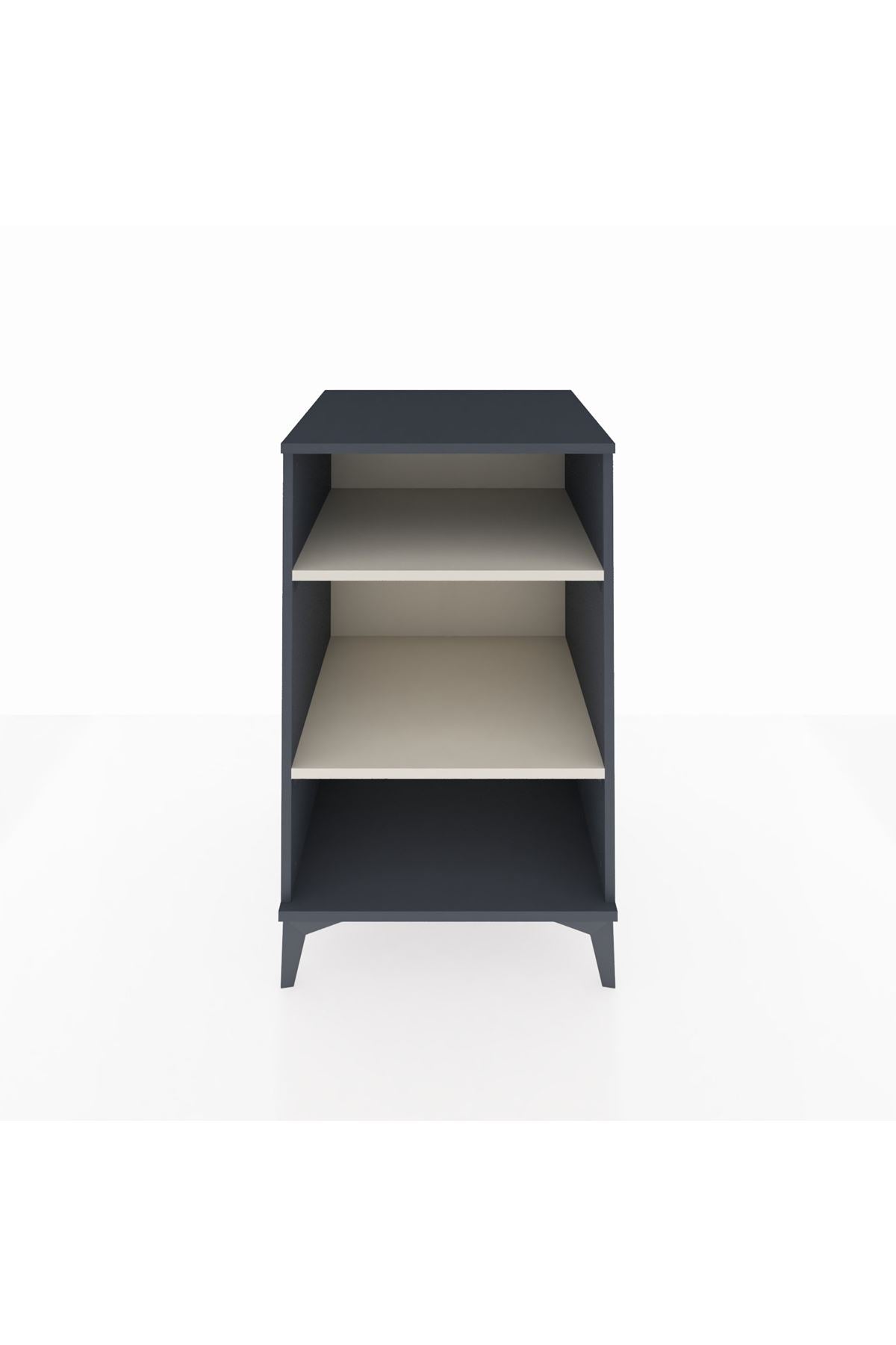 Kronos Komodin 2 Raflı 60x59x96 Antrasit-Aytaşı