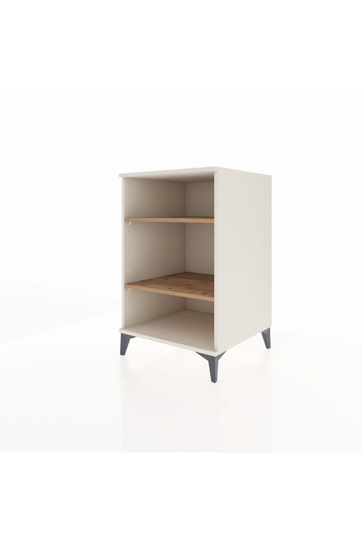 Kronos Komodin 2 Raflı 60x59x96 Aytaşı-Çam