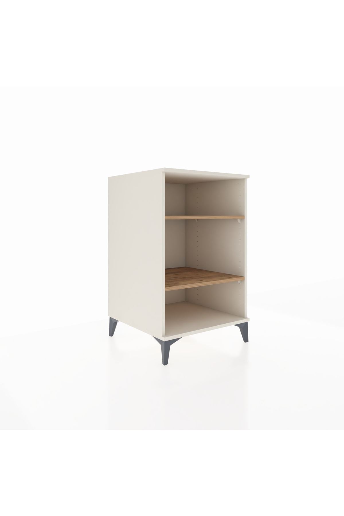 Kronos Komodin 2 Raflı 60x59x96 Aytaşı-Çam