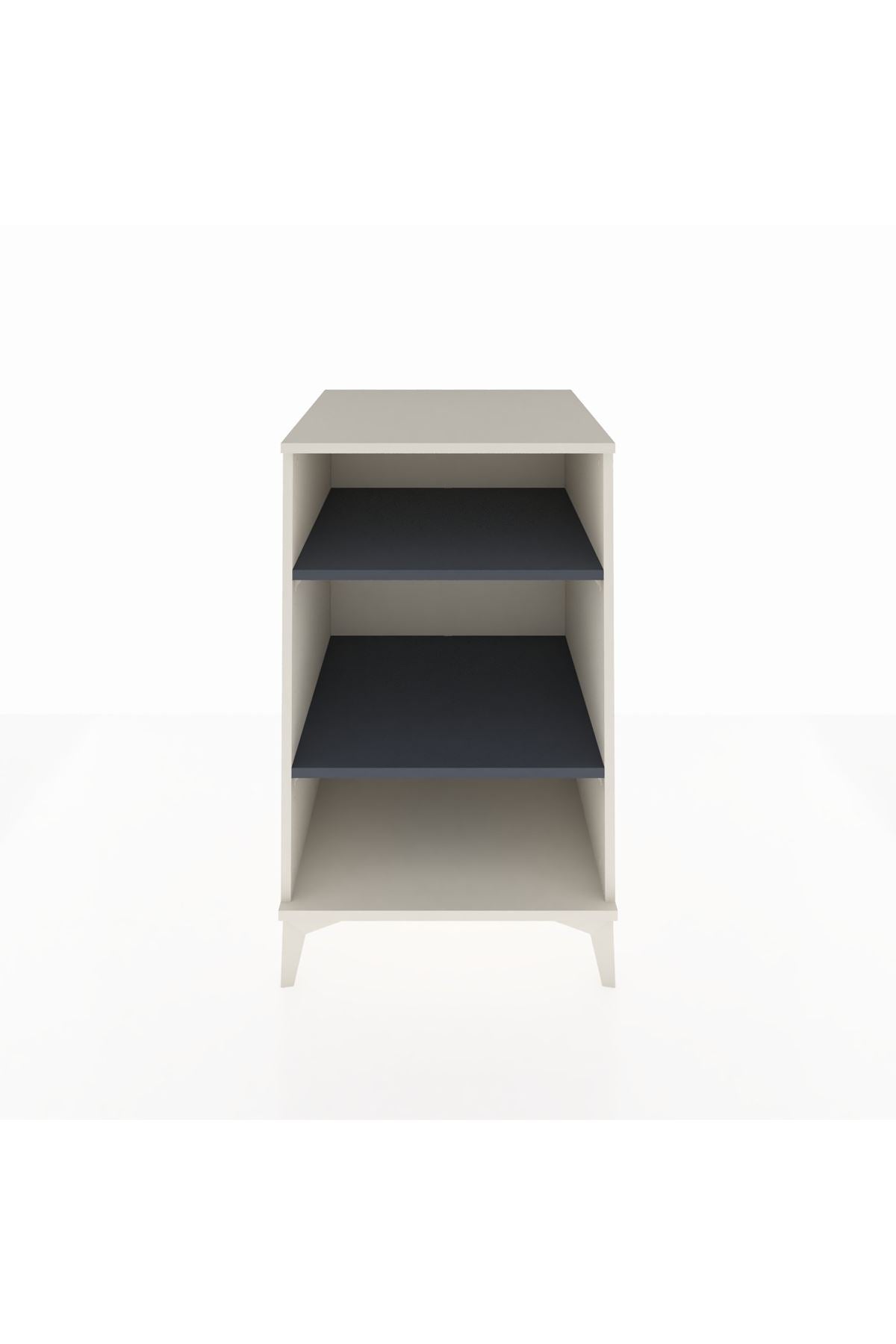 Kronos Komodin 2 Raflı 60x59x96 Aytaşı-Antrasit