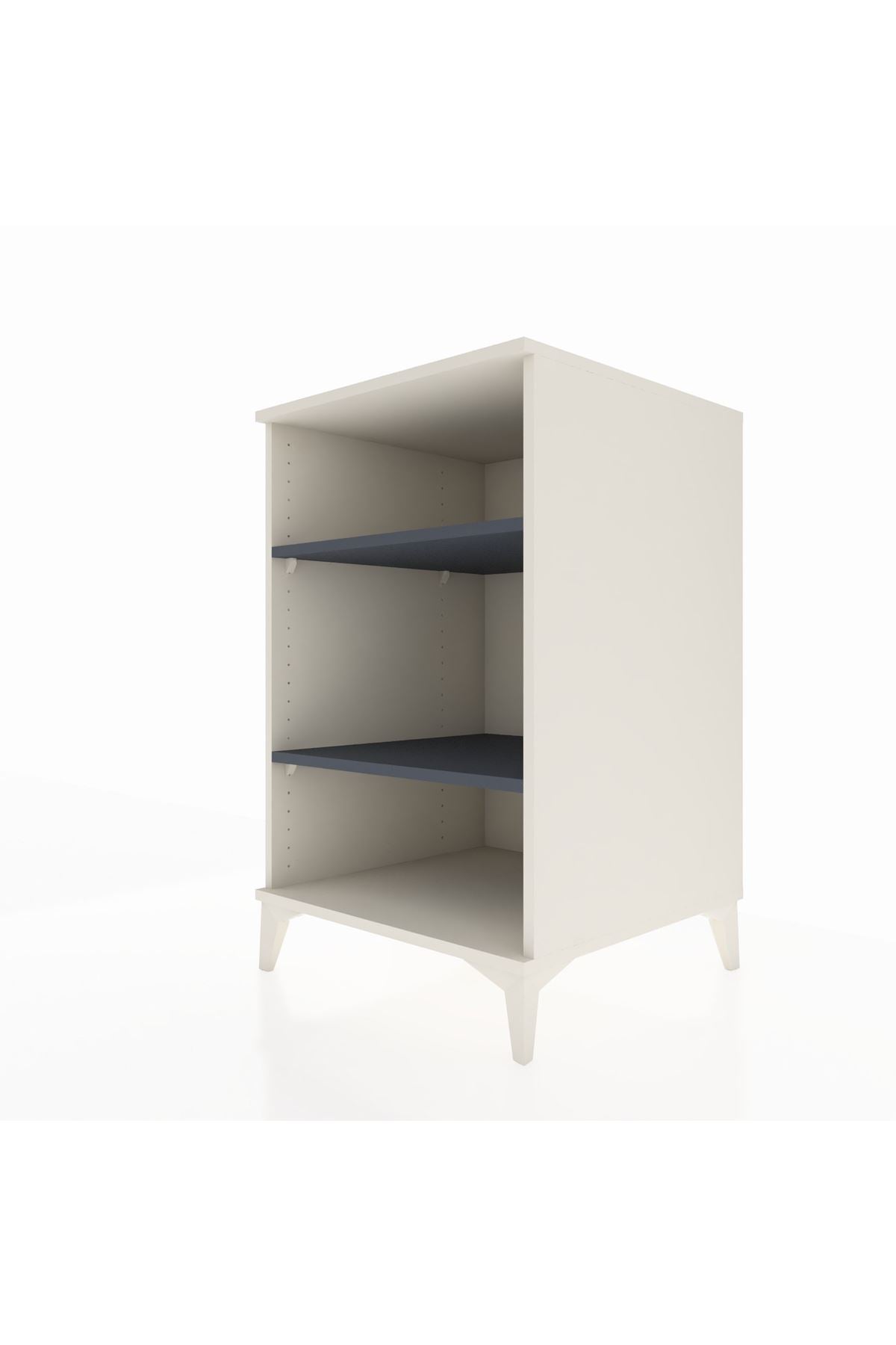 Kronos Komodin 2 Raflı 60x59x96 Aytaşı-Antrasit