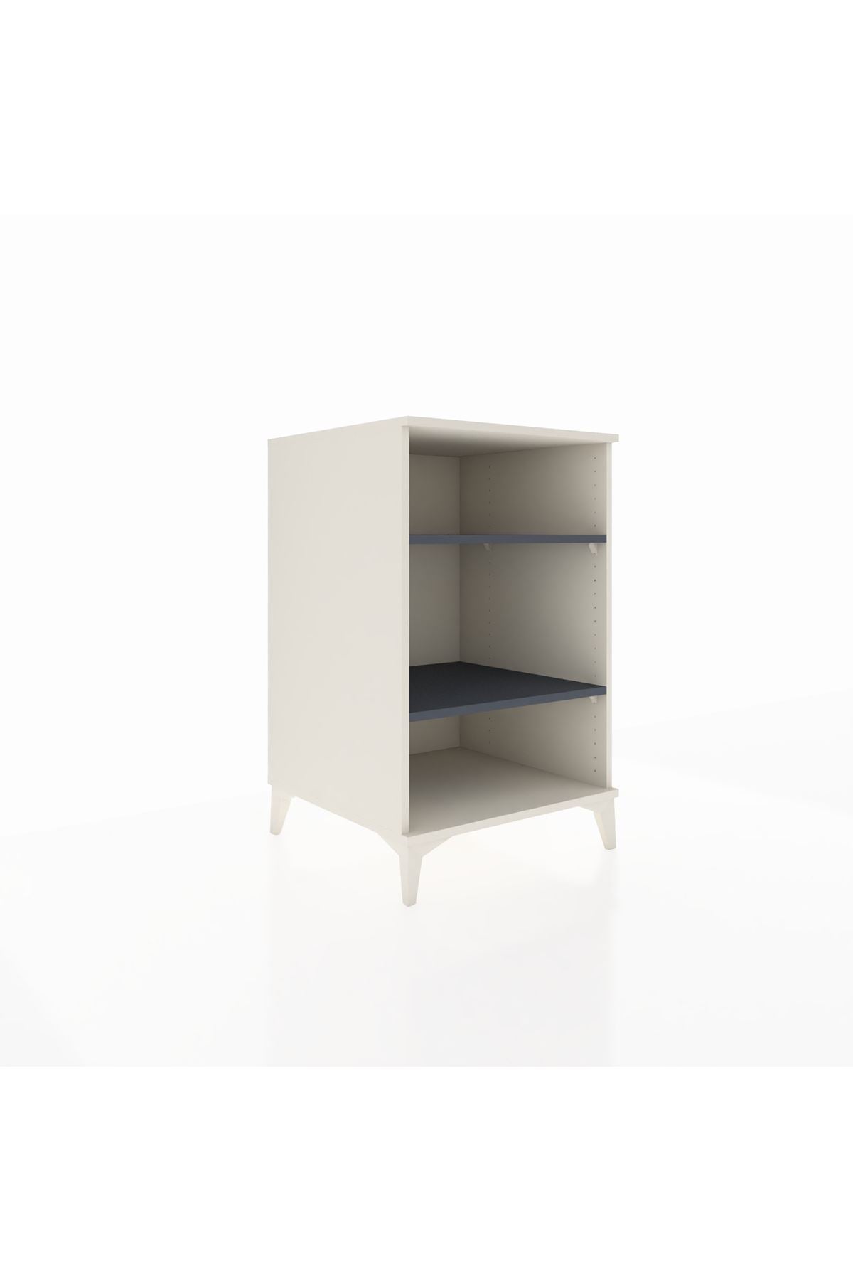 Kronos Komodin 2 Raflı 60x59x96 Aytaşı-Antrasit