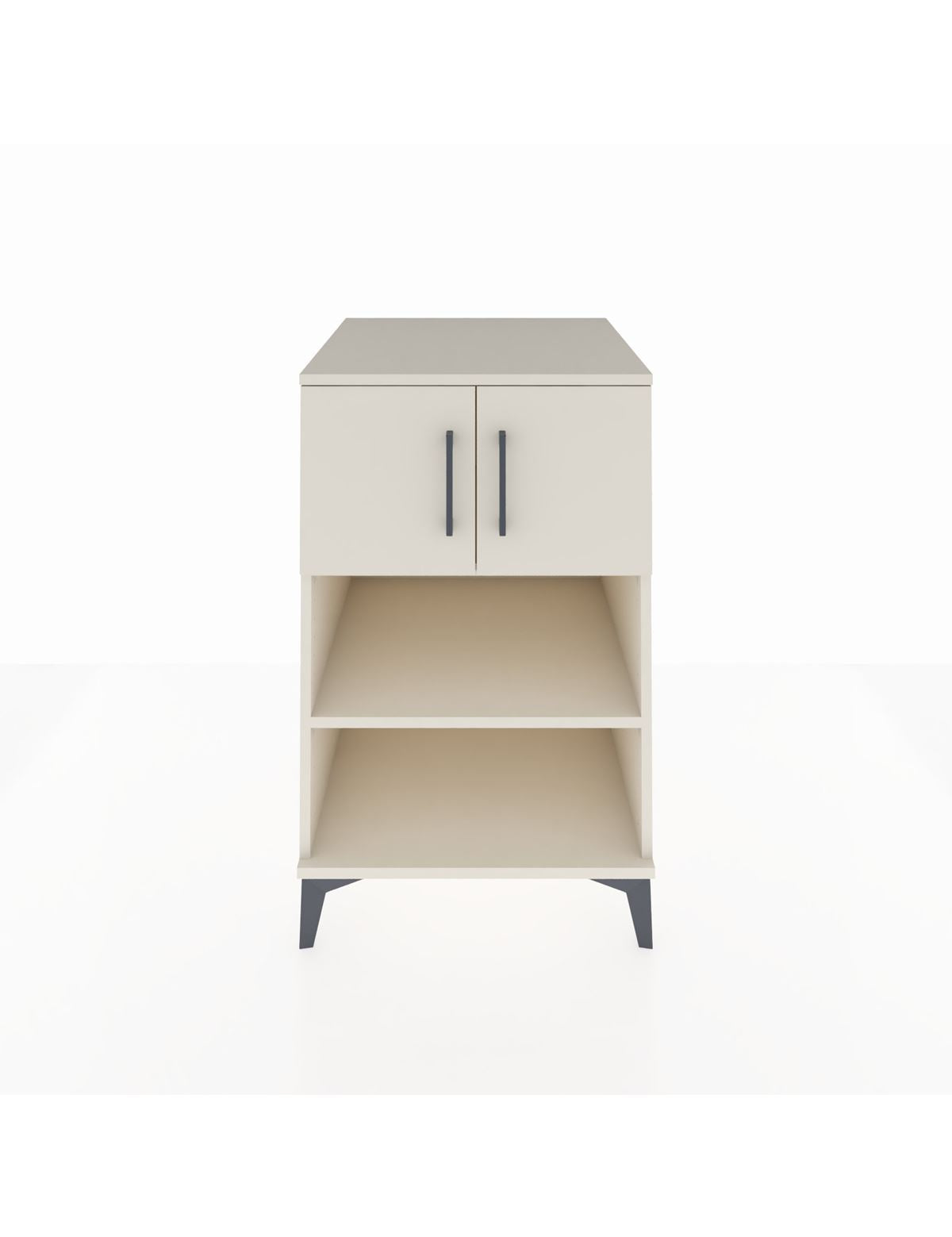 Kronos Komodin 2 Raflı 2 Kapaklı 60x59x96 Aytaşı-Aytaşı